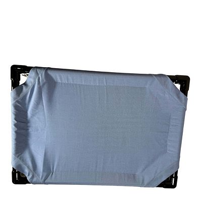 Truman + Teddy (Pool) Easy-to-clean Handcrafted Elevated, Cot-Style Dog Bed