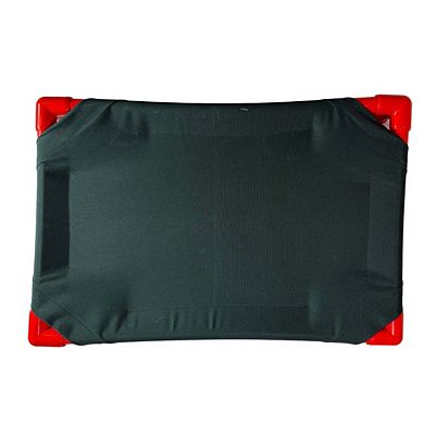 Truman + Teddy (Into the Woods) Easy-to-clean Handcrafted Elevated, Cot-Style Dog Bed 