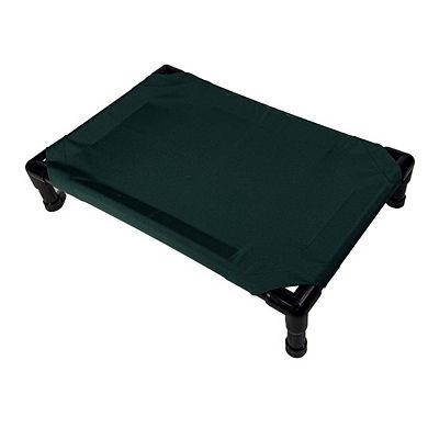 Truman + Teddy (Into the Woods) Easy-to-clean Handcrafted Elevated, Cot-Style Dog Bed 