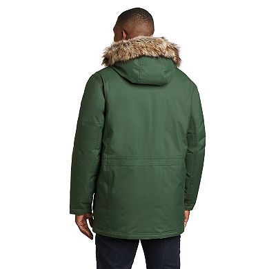 Men's Eddie Bauer Superior Bomber Jacket With Faux Fur Trim Hood