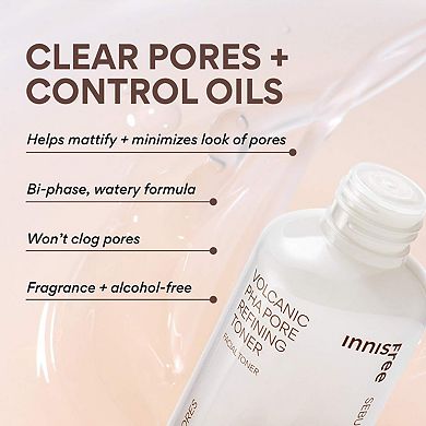 Volcanic PHA Pore Refining Toner