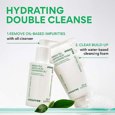Hydrating Green Tea Amino Acid Cleansing Oil