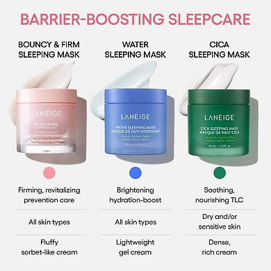 Bouncy + Firm Radiance Boosting Sleeping Mask with Peony Collagen Complex