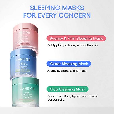 Bouncy + Firm Radiance Boosting Sleeping Mask with Peony Collagen Complex
