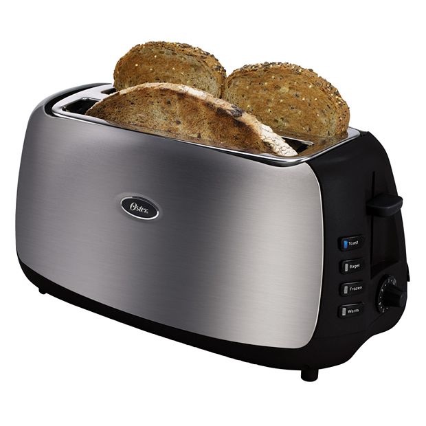 Brand New Oster 4-Slice Bread Toaster, Brushed Metal.  Sells For  79.99