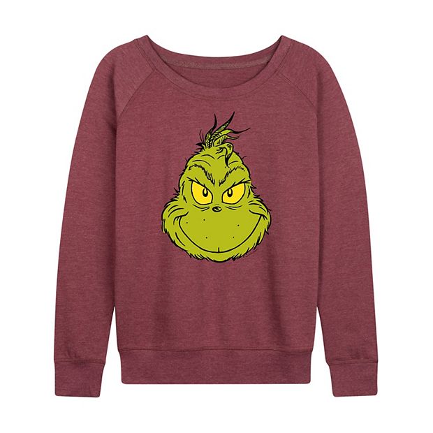 Grinch best sale face sweater