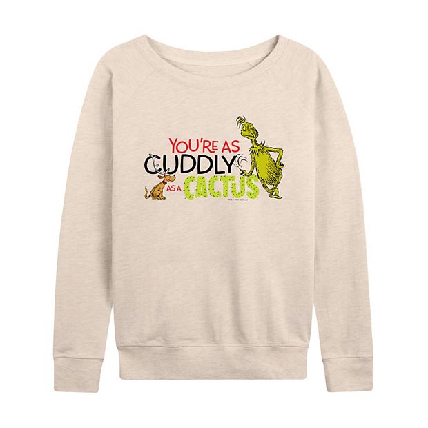 Men's Dr. Seuss The Grinch You're As Cuddly As A Cactus Tee