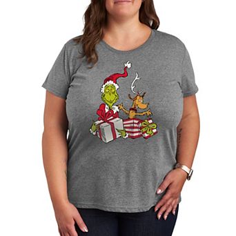 Plus Dr. Seuss The Grinch Max and Grinch Graphic Tee