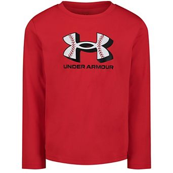Toddler Boy Under Armour UA Tech Core Baseball T-Shirt