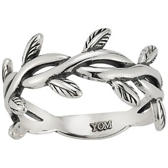 Sunkissed Sterling Sterling Silver Oxidized Wreath Ring