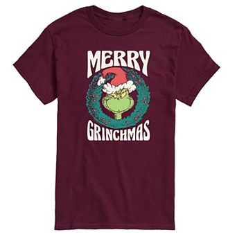 Men's Dr. Seuss The Grinch Merry Grinchmas Graphic Tee