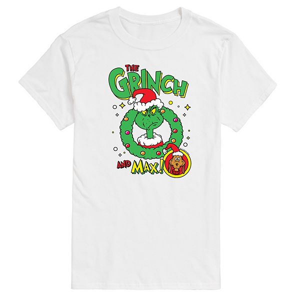 Men's Dr. Seuss The Grinch Grinch And Max Graphic Tee