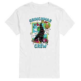 Men's Dr. Seuss The Grinch Grinchmas Crew Graphic Tee