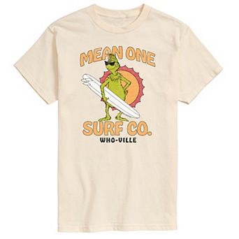 Men's Dr. Seuss The Grinch Mean One Surf Graphic Tee