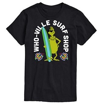 Men's Dr. Seuss The Grinch Whoville Surf Shop Graphic Tee
