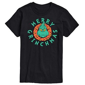 Men's Dr. Seuss The Grinch Merry Grinchmas Graphic Tee