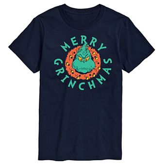 Men's Dr. Seuss The Grinch Merry Grinchmas Graphic Tee