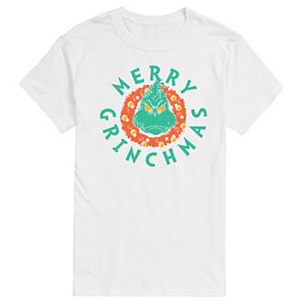 Men's Dr. Seuss The Grinch Merry Grinchmas Graphic Tee