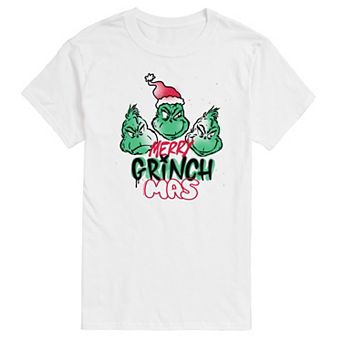 Men's Dr. Seuss The Grinch Merry Grinchmas Graphic Tee