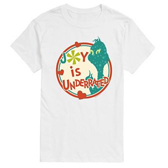 Men's Dr. Seuss The Grinch Joy Is Underrated Graphic Tee