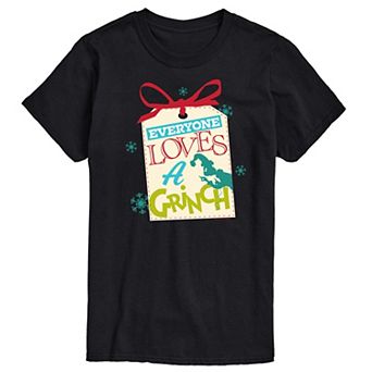 Men's Dr. Seuss The Grinch Everyone Loves A Grinch Graphic Tee