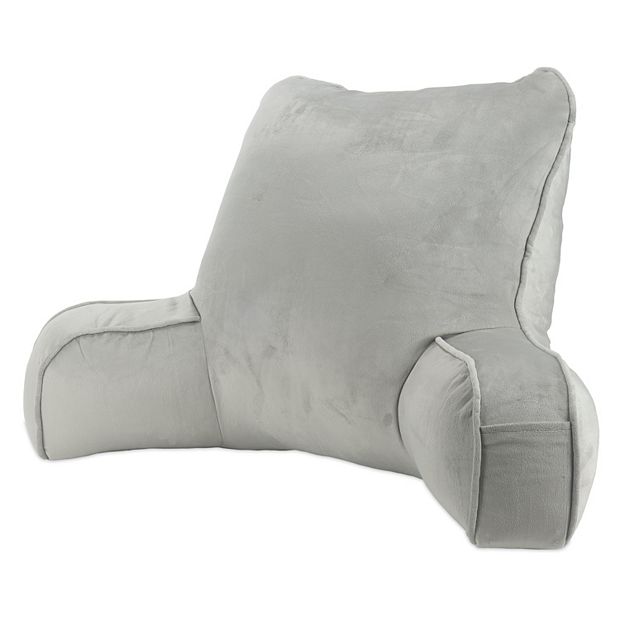 Black and Friday Deals 50% off Clear！Plush Big Backrest Reading Rest Pillow  Lumbar Support Chair Cushion with Arms 
