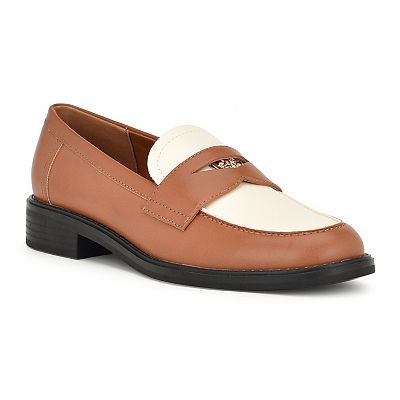 womens brown dress loafers Miluxas Women's Wide Shoes Clearance Cute Dressy Shoes Ladies Comfort Slip Ons Work Shoes 7.5(40) right mix of polish and ease TOMS Women's Cara Dark Leather