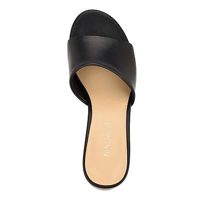 Nine West Barta Women's Open Toe Wedge Sandals