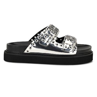 Nine West Eleny Women's Strappy Slip-on Sandals