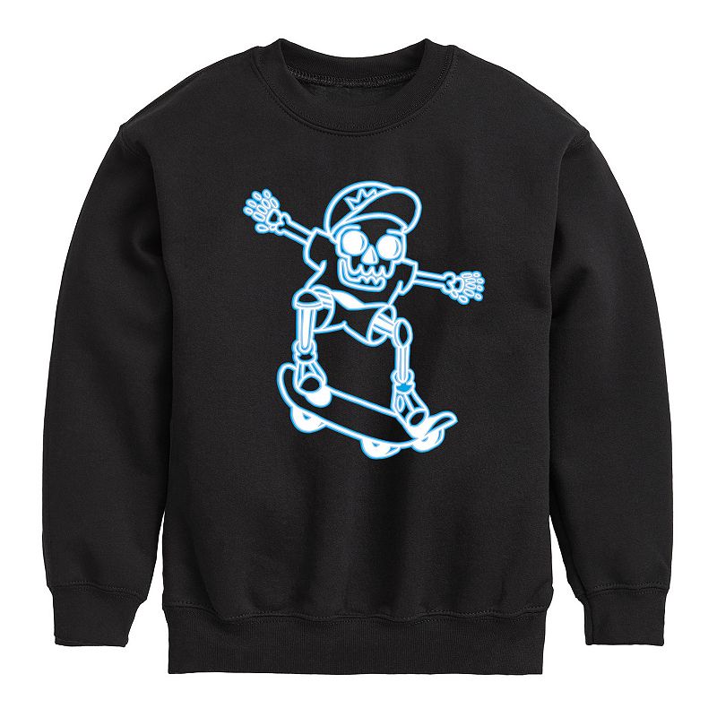 Skeletons on skateboards cheap sweatshirt