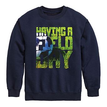 Boys 8-20 Having A Field Day Fleece Sweatshirt