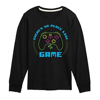 Boys 8-20 No Place Like Game Long Sleeve Graphic Tee