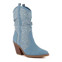 Kohls blue outlet boots