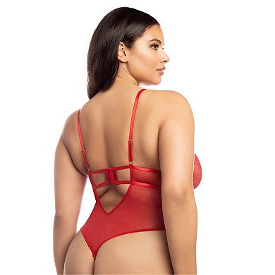 Plus Size Oh La La Cheri Hailey Teddy 51-11526X