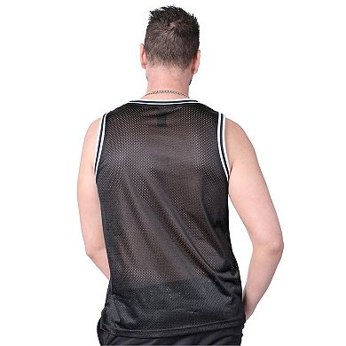 ph by The Phluid Project Adult Basketball Jersey with Rainbow Smiley Screen Print