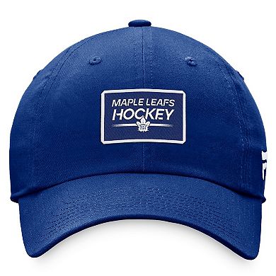 Women's Fanatics Branded Blue Toronto Maple Leafs Authentic Pro Rink Adjustable Hat