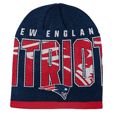 Youth Navy New England Patriots Legacy Beanie