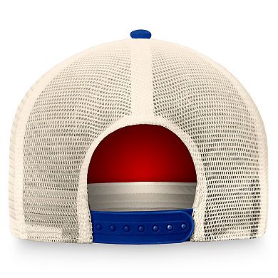 Men's Fanatics Branded Red/Blue Washington Capitals Heritage Vintage Trucker Adjustable Hat