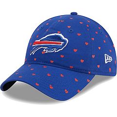 New Era Men's New Era Heather Gray/Royal Buffalo Bills Striped 39THIRTY  Flex Hat