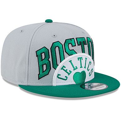 Caps New Era Boston Celtics 9FIFTY NBA Floral Snapback Cap Stone/ Kelly