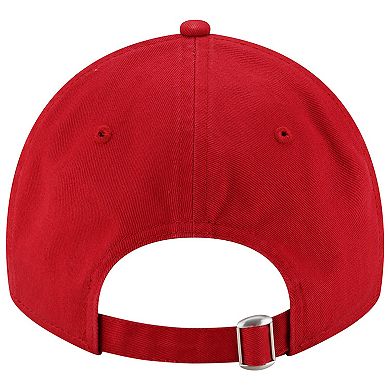 Men's New Era Cardinal Arizona Cardinals Distinct 9TWENTY Adjustable Hat