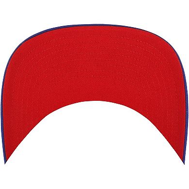 Men's '47 Royal Kansas Jayhawks Straight Eight Adjustable Trucker Hat