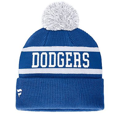 Men's Fanatics Branded Royal/White Los Angeles Dodgers Secondary Cuffed ...