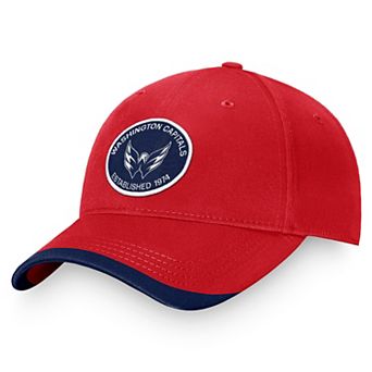 Men's Fanatics Branded Red Washington Capitals Fundamental Adjustable Hat