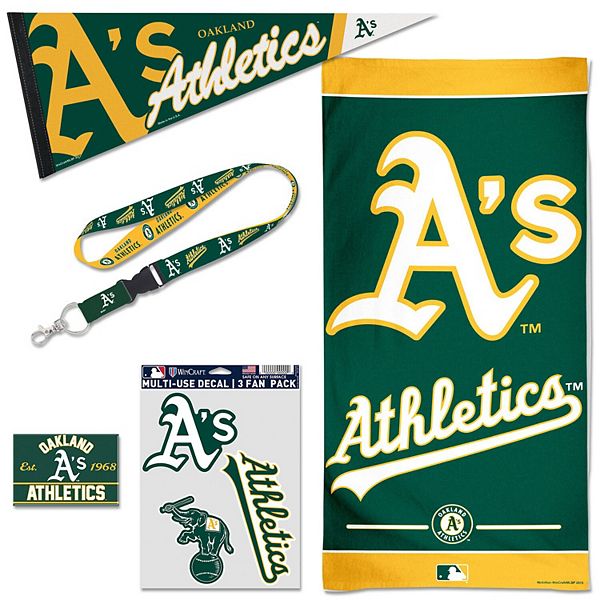 WinCraft Oakland Athletics House Fan Accessories Pack