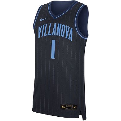 Men's Nike #1 Navy Villanova Wildcats Replica Jersey