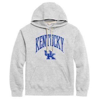 Men's League Collegiate Wear Heather Gray Kentucky Wildcats Tall Arch Essential Pullover Hoodie