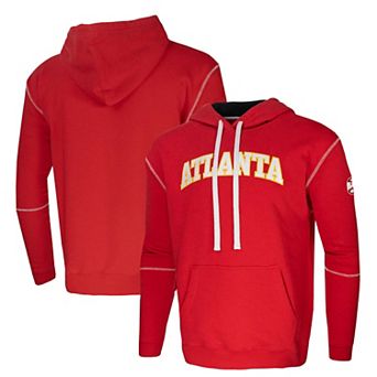 Unisex Red Stadium Essentials Atlanta Hawks Monument Pullover Hoodie