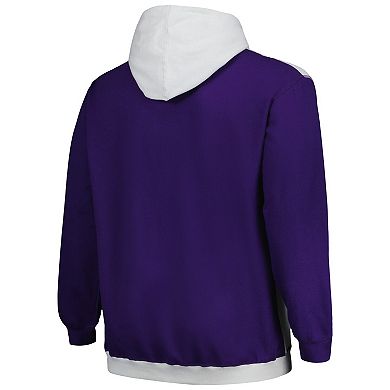 Men's Fanatics Branded Purple/Silver Phoenix Suns Big & Tall Primary Arctic Pullover Hoodie