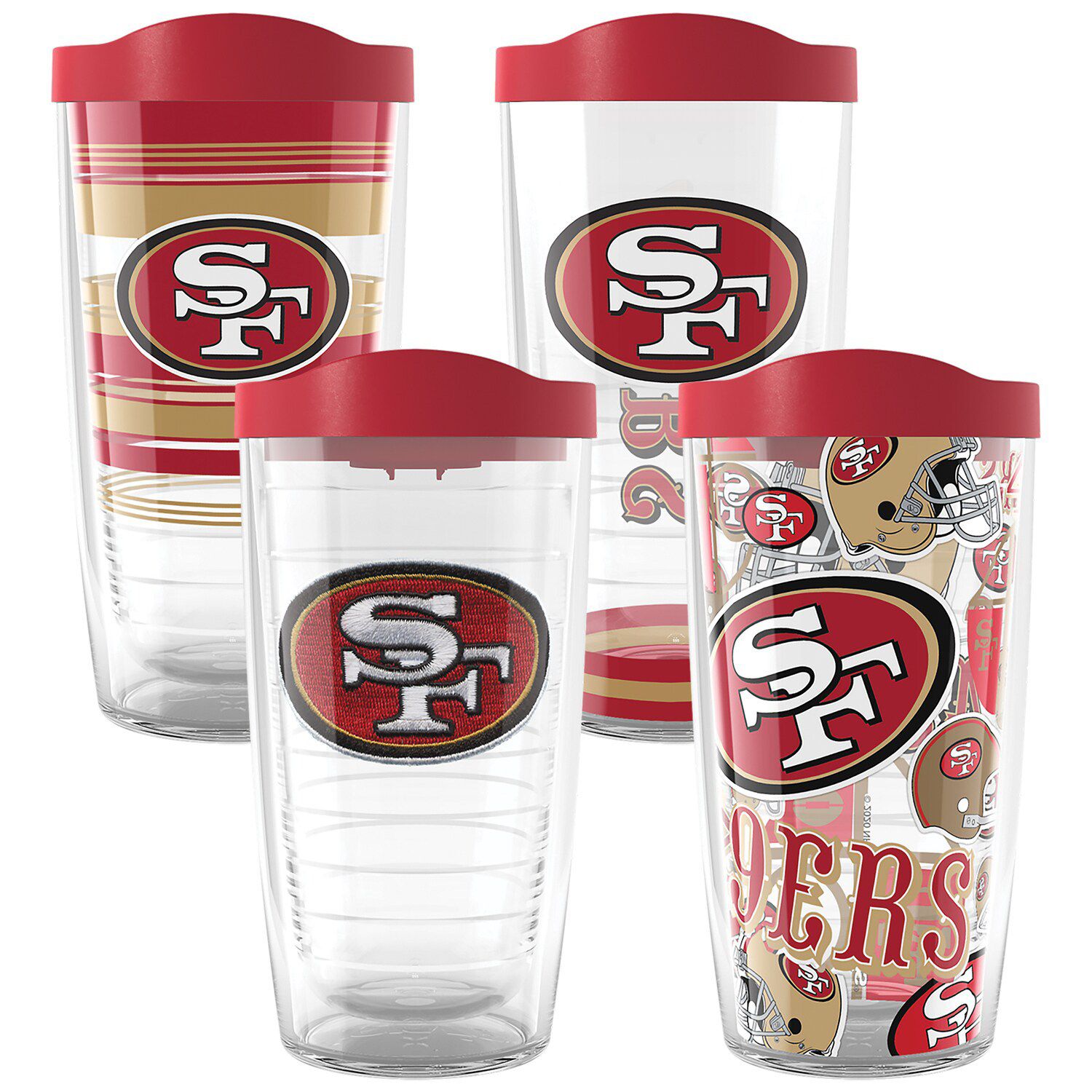 NFL San Francisco 49ers Aluminium Water Bottle (600ml/20oz)